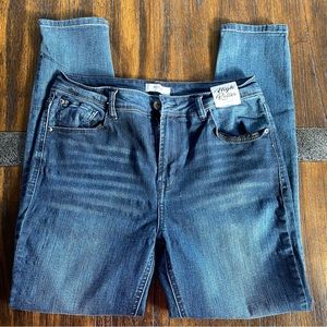 Kensie high rise ankle jeans